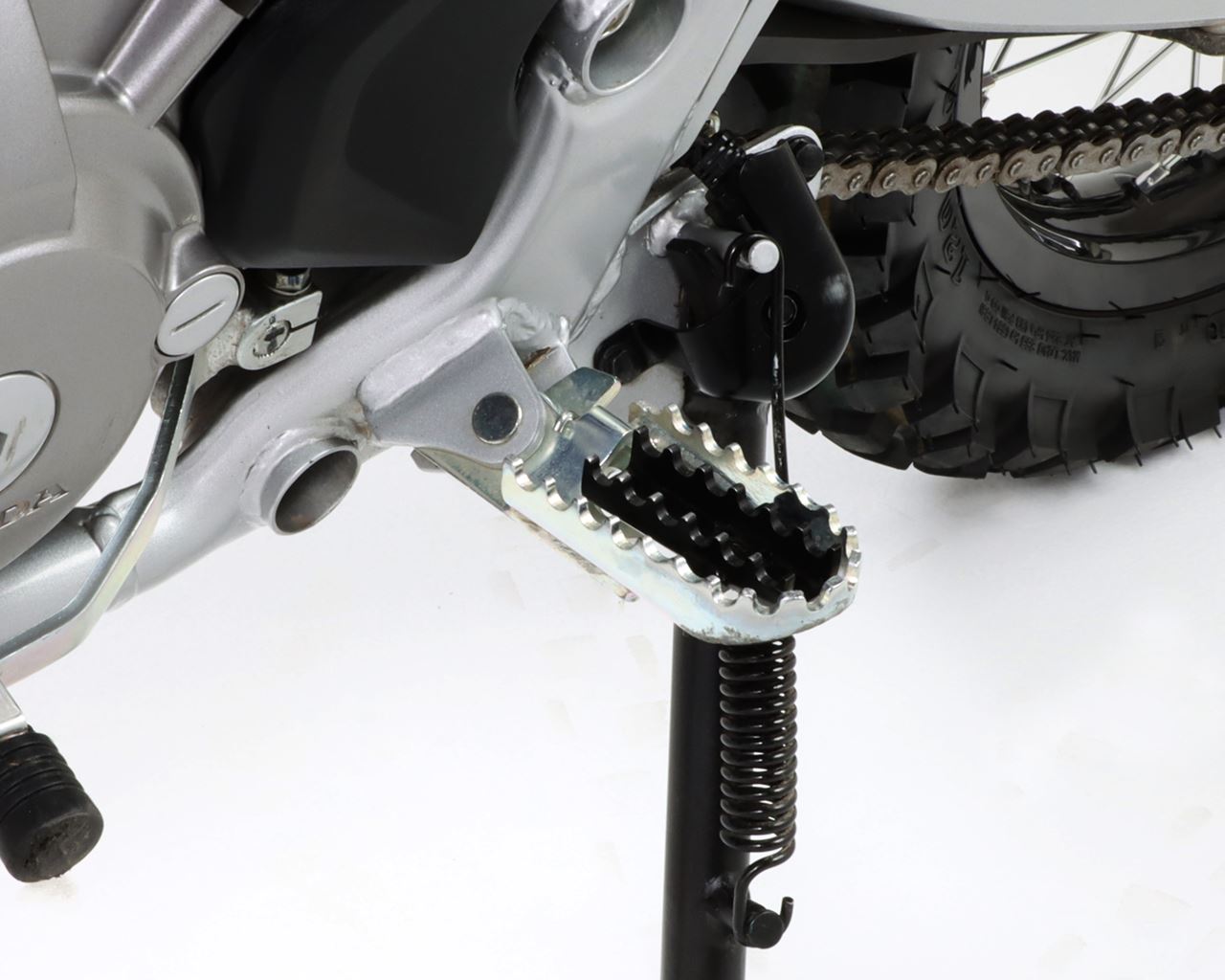 インナーエッジペグ ブラック CRF250L/ラリー 左右セット