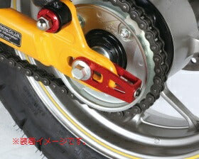 チェーンアジャスター ゴールドアルマイト 左右セット ホンダ モンキー125