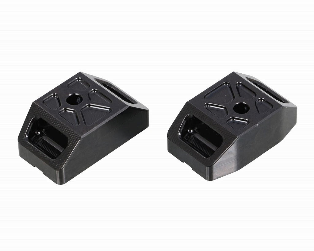 チェーンアジャスターキャップ ブラック 左右1セット ダックス125 グロム