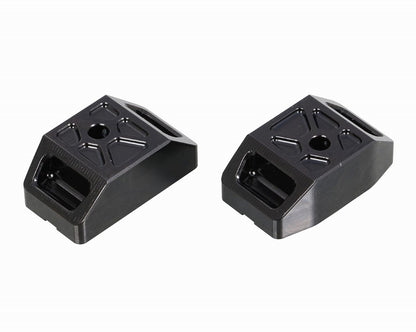 チェーンアジャスターキャップ ブラック 左右1セット ダックス125 グロム