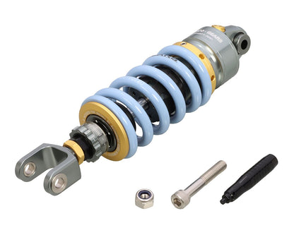 KITACO×GEARS Shock Absorber Rear Shocks Gun Metallic / Light Blue 1 Set for XSR125 XSR155 BVF1/2