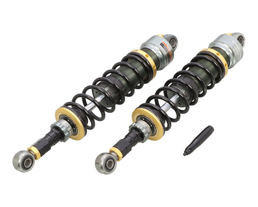 KITACO×GEARS ショックアブソーバー リアショック ガンメタリック・ブラック 1セット クロスカブ110 ライト JA45 JA60 JA79