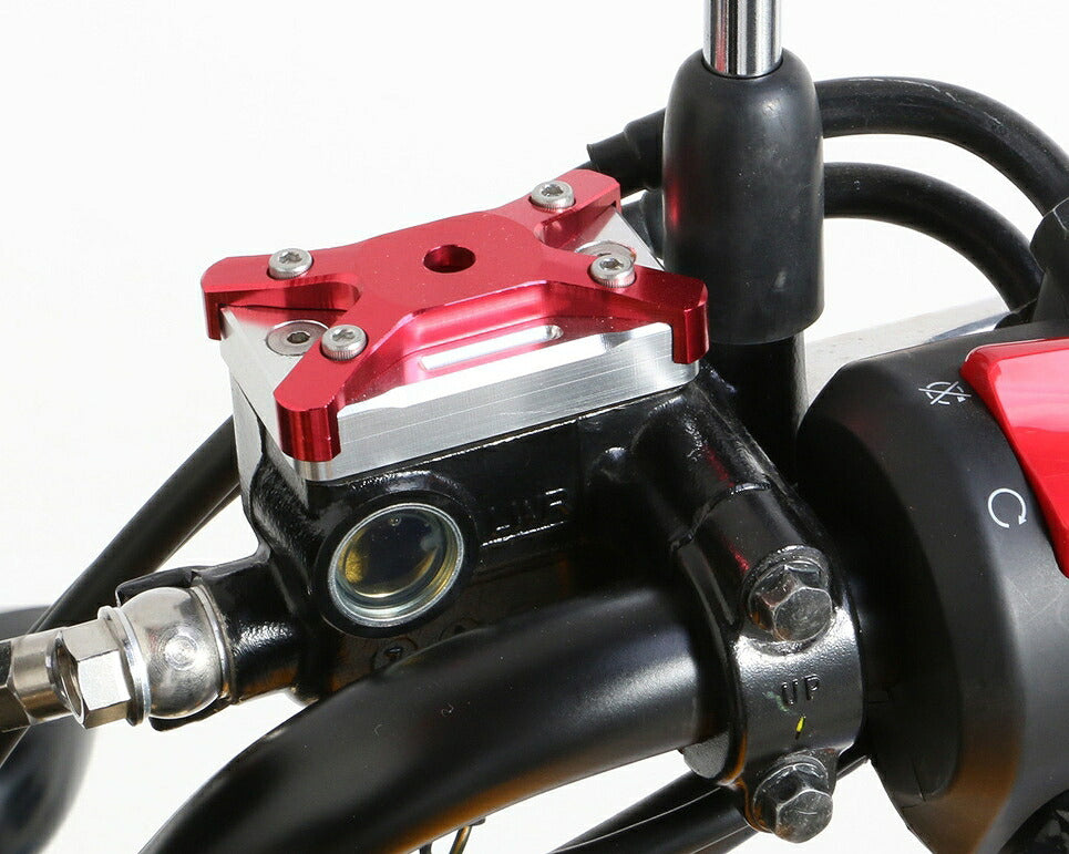 マスターシリンダーキャップ タイプ1/P41.7 シルバー\U0026レッド