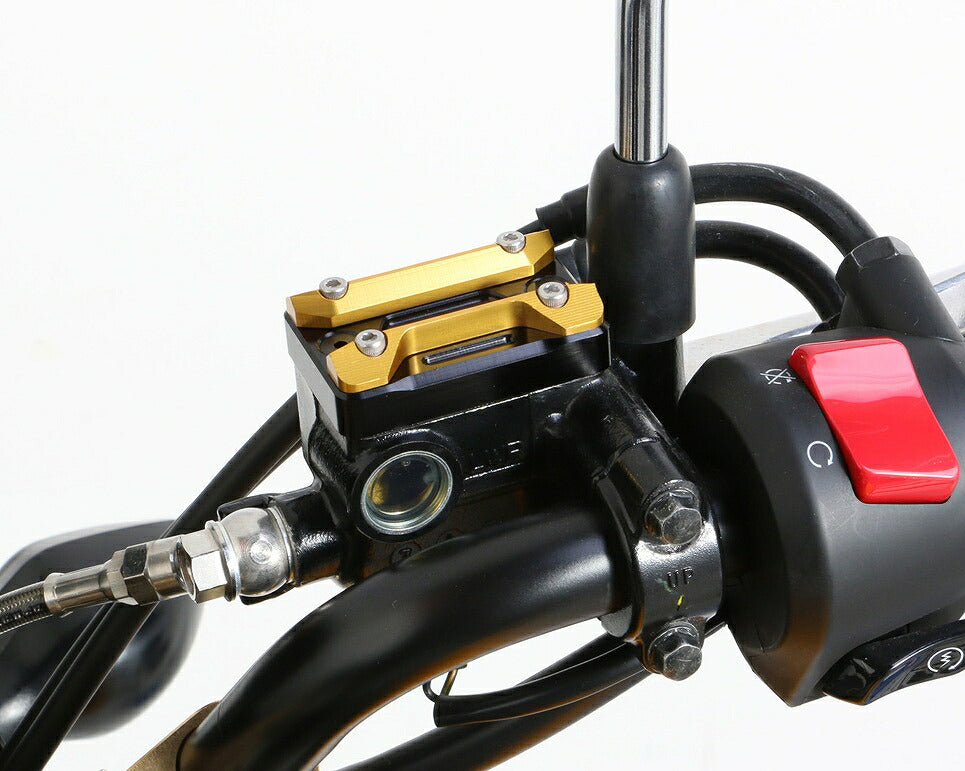 マスターシリンダーキャップ タイプ2/P41.7 ブラック\U0026ゴールド