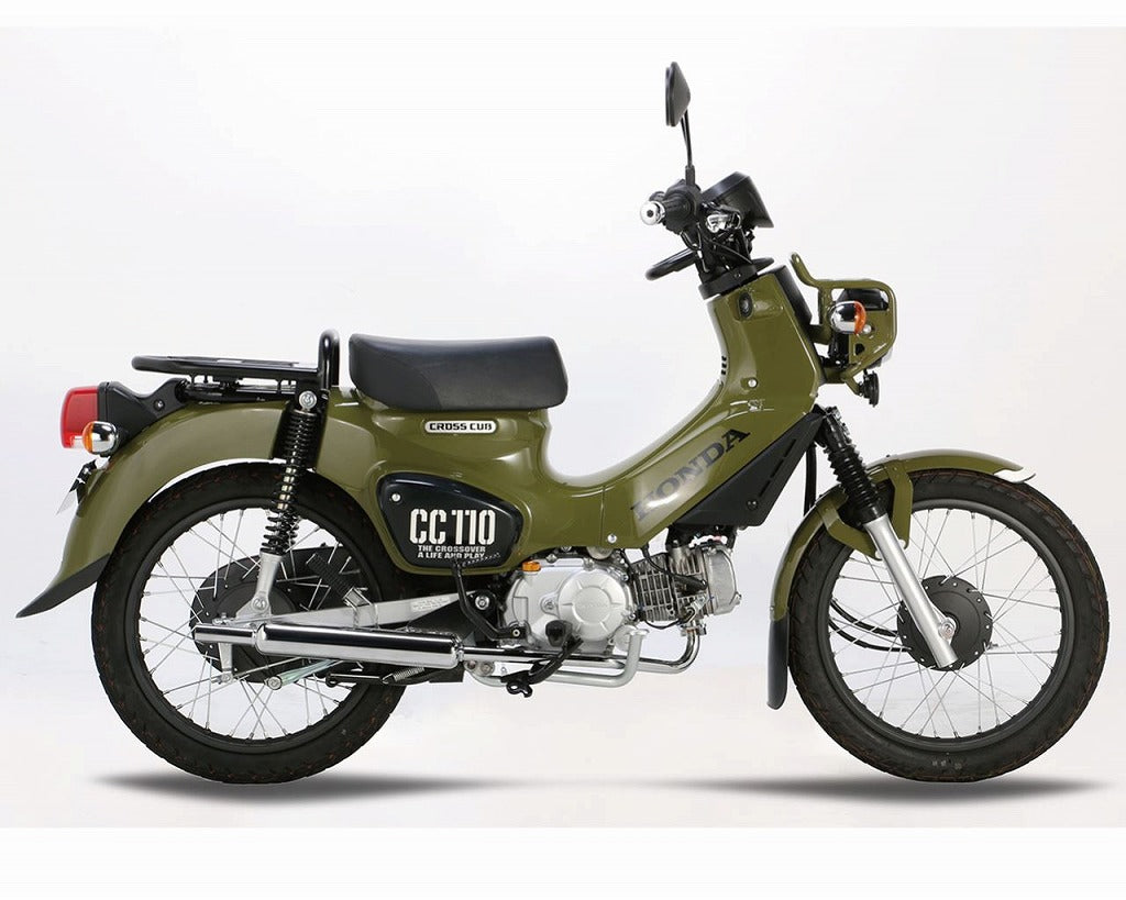 ミニキャブトンマフラー クロームメッキ スーパーカブ110 クロスカブ110
