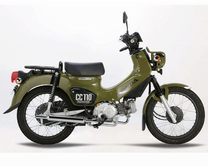 ミニキャブトンマフラー クロームメッキ スーパーカブ110 クロスカブ110