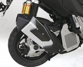 サイレンサーヒートガード ブラックアルマイト ADV150