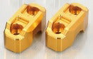 Handle Upper Holder Gold Type 3 Honda Zoomer Monkey GROM