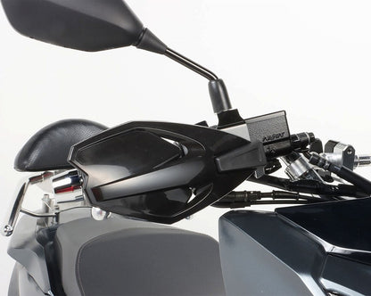 ナックルカバー ブラック ミラーアダプター無し 汎用 左右セット