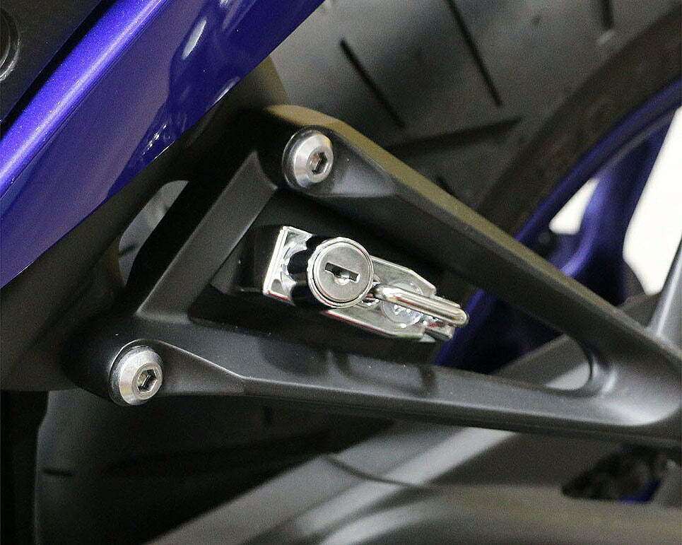 ヘルメットホルダー タイプ2 メッキ YZF-R25