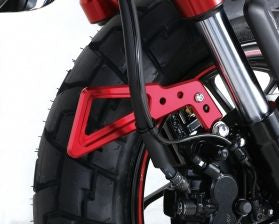 Brake Hose Guard, Red, Monkey 125, 1 pc.