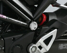 フレームキャップセット シルバーアルマイト ホンダ CB125R
