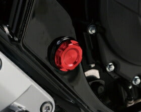 Frame Caps Red Anodized Honda CB400SF