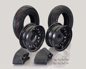 【アウトレット】8インチアルミホイール入門セット ブラック塗装 モンキー ゴリラ