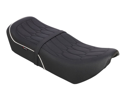 Custom Seat with White Piping Type 2 Dax 125