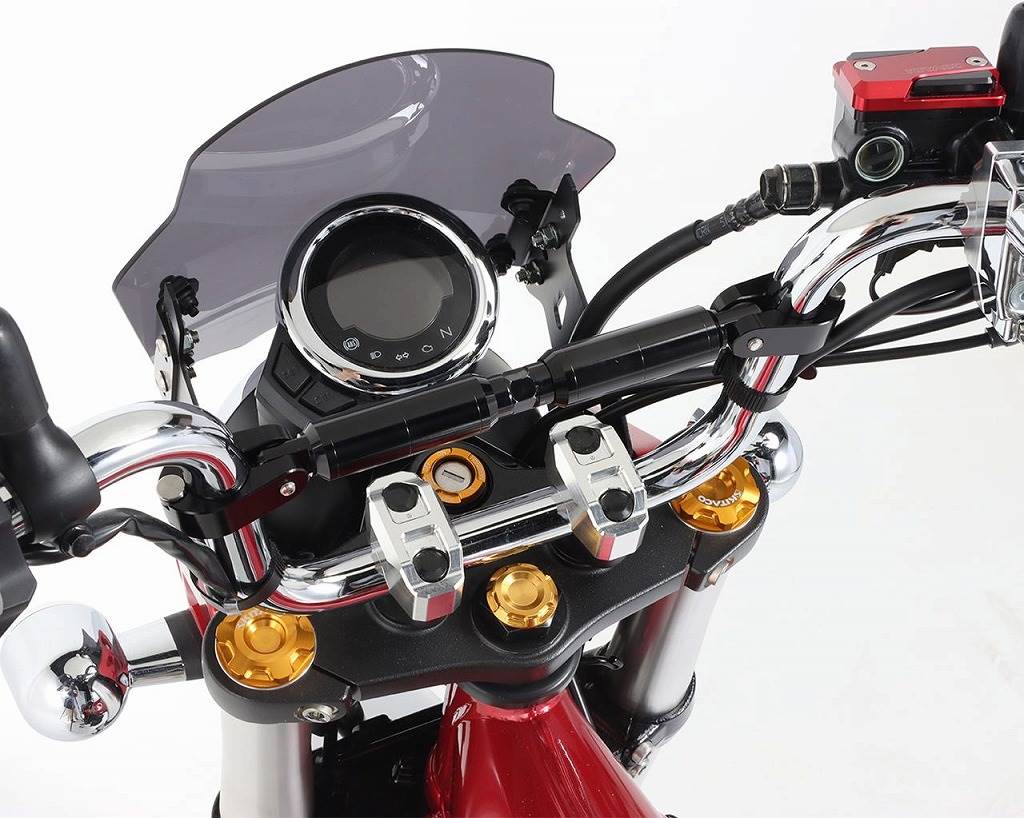 ハンドルブレース ブラック 汎用(φ22.2ハンドル用)