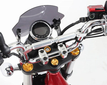 ハンドルブレース シルバー 汎用(φ22.2ハンドル用)