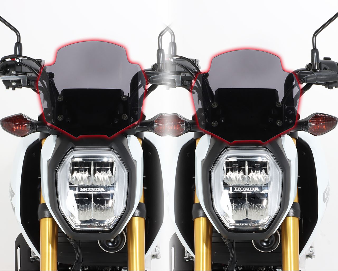 エアロバイザー スモーク グロム