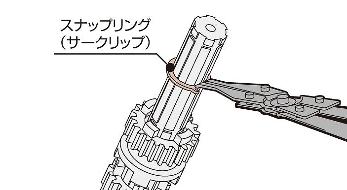 Snap ring pliers