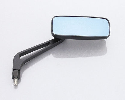 Square Mirror Slim Type Black 115x45mm 1 pc Universal