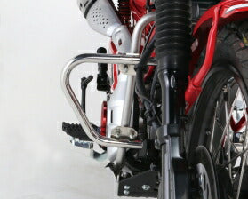 ブッシュガード シルバー 銀 ステンレス CT125ハンターカブ