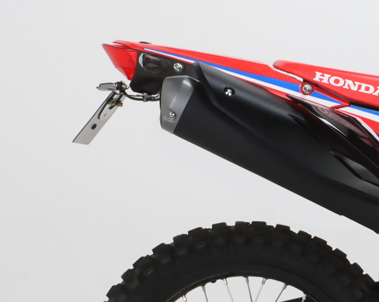 フェンダーレスキット(ナンバー取付ステー) ブラック CRF250L/ラリー