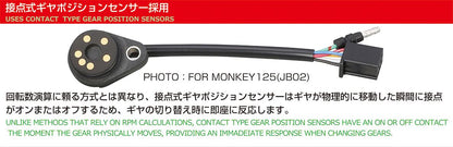 Gear Position Indicator Monkey 125