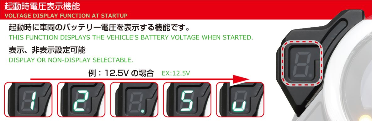 ギアポジションインジケーター CT125ハンターカブ