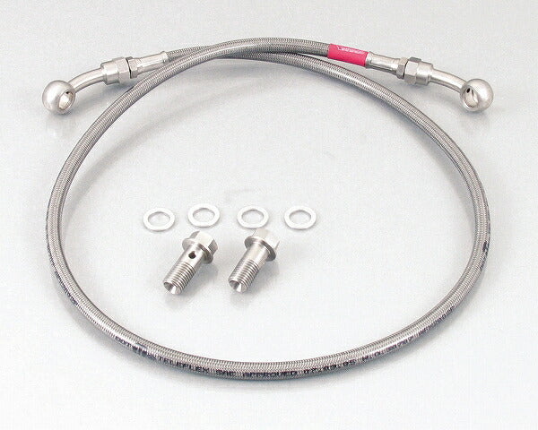 ステンメッシュブレーキホース リア用 600mm XR50/100モタード
