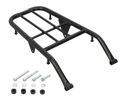 Rear carrier, black, 1 pc, Rally