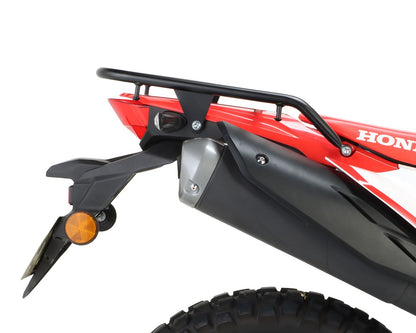 Rear carrier, black, 1 pc, Rally