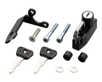 ヘルメットホルダー マスターシリンダーブラケット部 ブラック XSR125 ジクサー250/-SF250