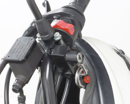 ヘルメットホルダー マスターシリンダーブラケット部 ブラック XSR125 ジクサー250/-SF250