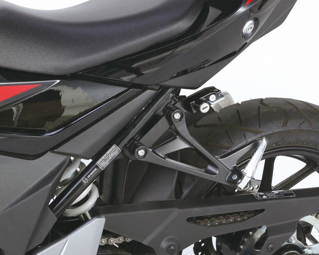 ヘルメットホルダー ブラック GSX250R