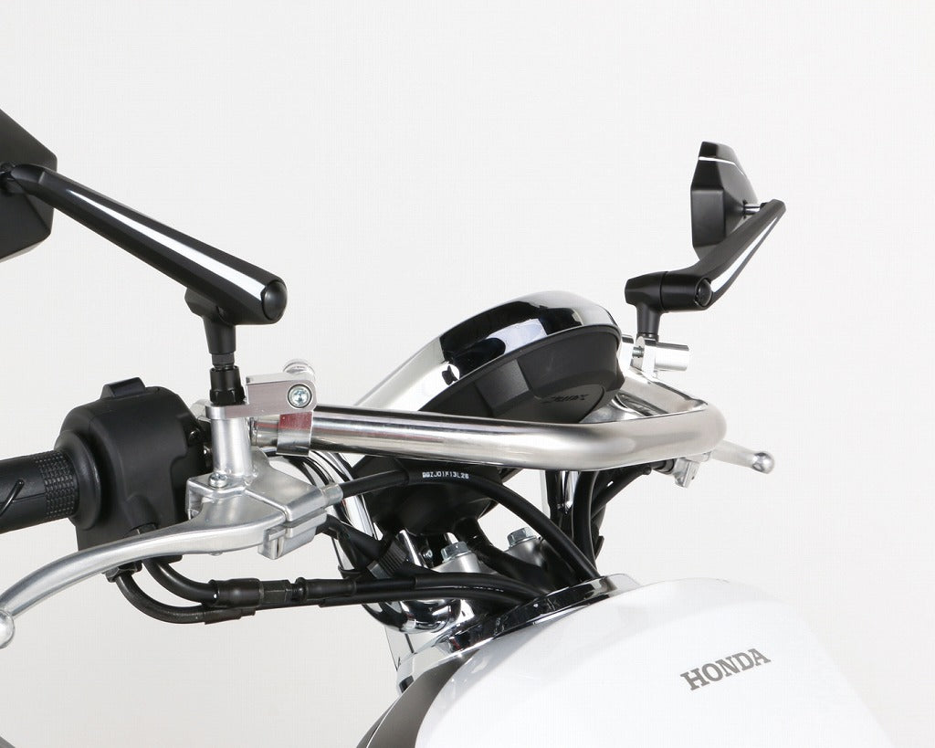 フロントファッションバー ブラック ダンク スーパーカブ50/110 クロスカブ110 スーパーカブC125 Nマックス125/155
