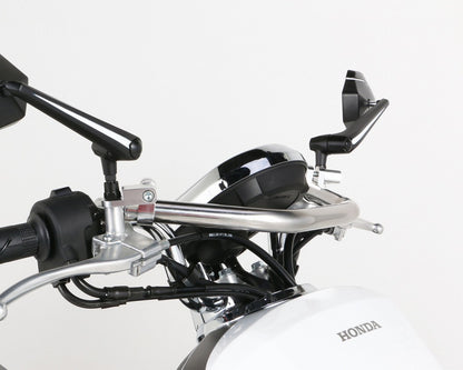 フロントファッションバー ブラック ダンク スーパーカブ50/110 クロスカブ110 スーパーカブC125 Nマックス125/155