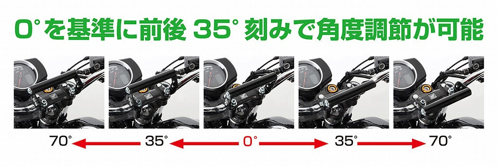 マルチパーパスバー φ22.2 可変タイプ(5段階) GB350/S