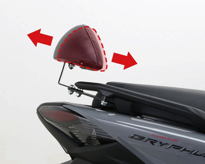 Tandem Backrest Black 310×90×100mm Cygnus Gryphus