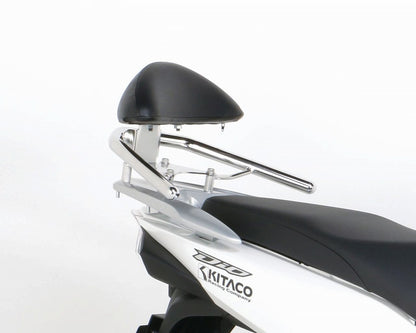 タンデムバックレスト シルバー タンデムバー付 ディオ110 リード125等