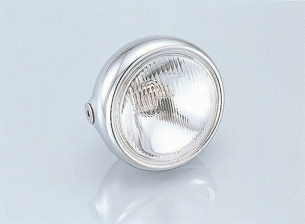 Headlight ASSY φ130mm Chrome 12V35/55W