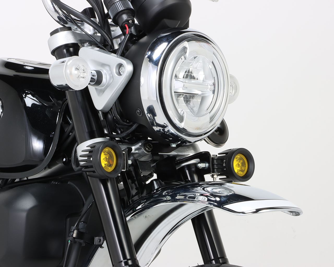 LEDシャトルビームキット ライムイエロー モンキー125