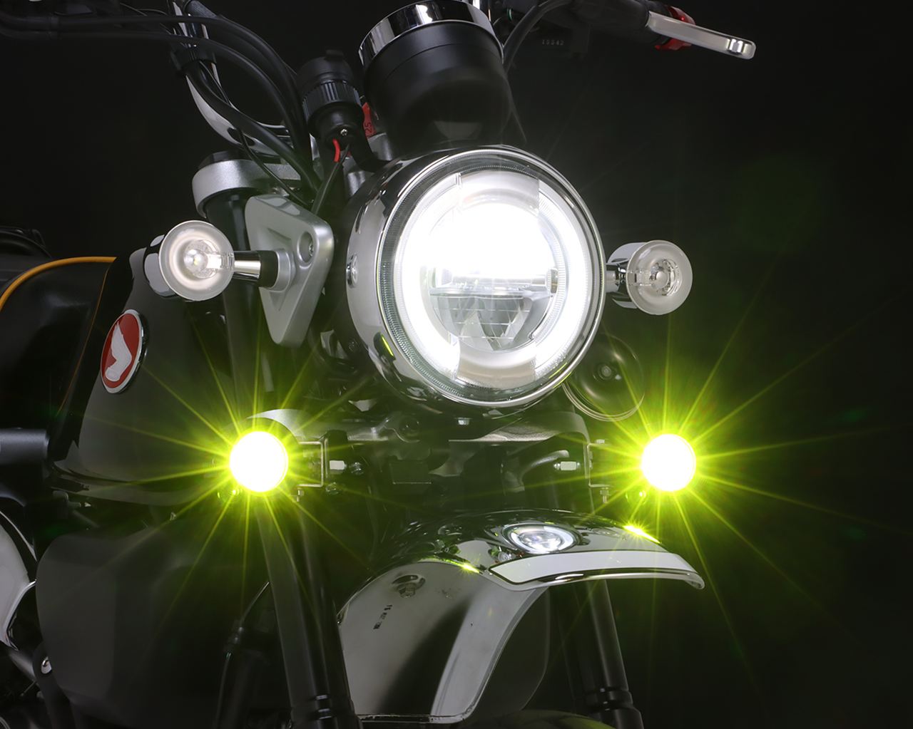 LEDシャトルビームキット ライムイエロー モンキー125