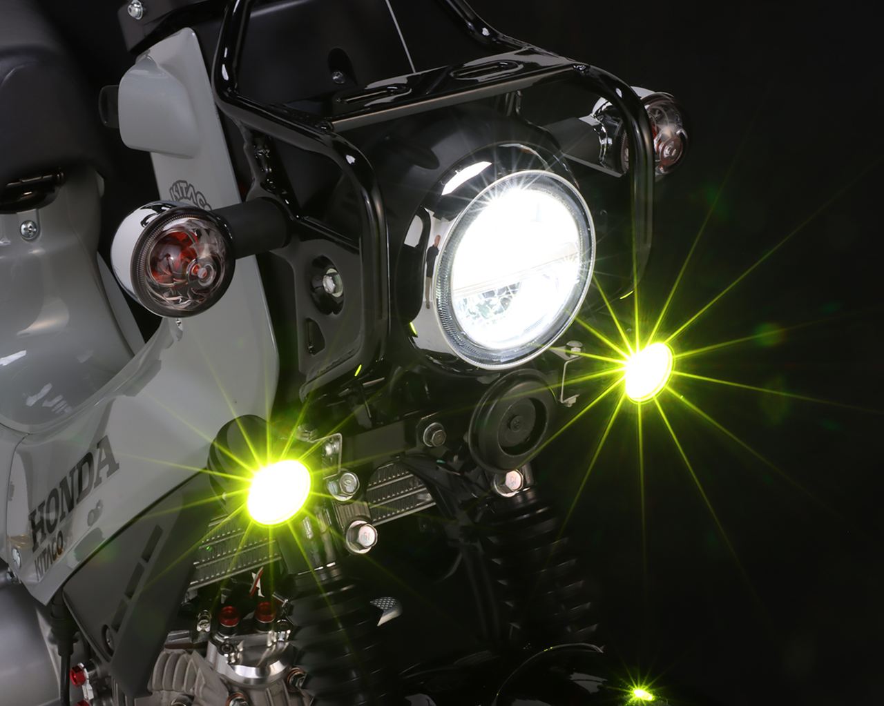 LEDシャトルビームキット ライムイエロー クロスカブ110