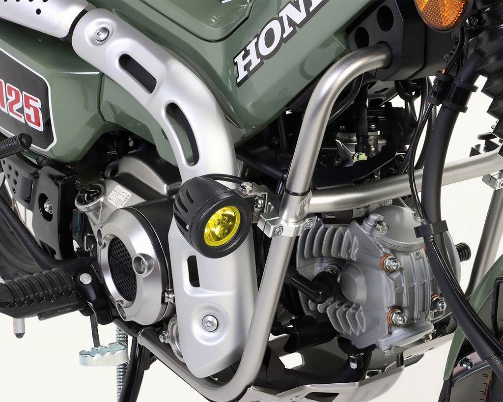 LEDシャトルビームキット ライムイエロー アンダーパイプ装着タイプ CT125ハンターカブ