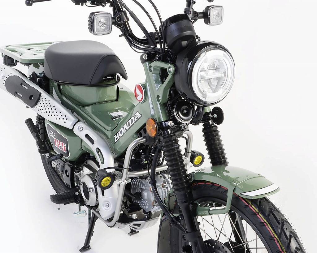 LEDシャトルビームキット ライムイエロー アンダーパイプ装着タイプ CT125ハンターカブ