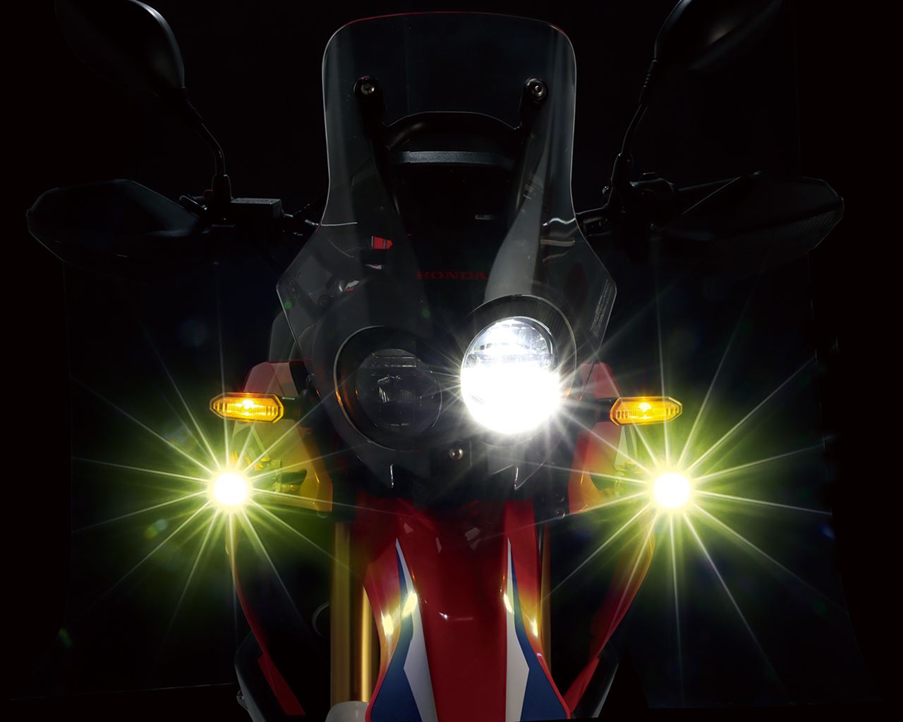 LED Shuttle Beam Kit Lime Yellow CRF250 RALLY