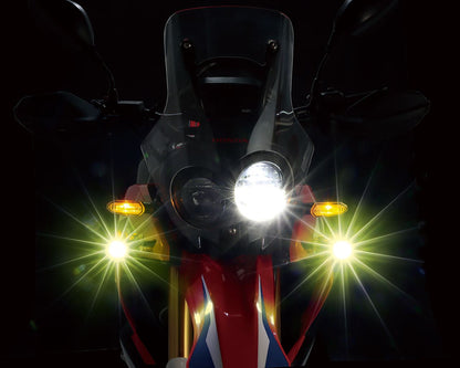 LED Shuttle Beam Kit Lime Yellow CRF250 RALLY