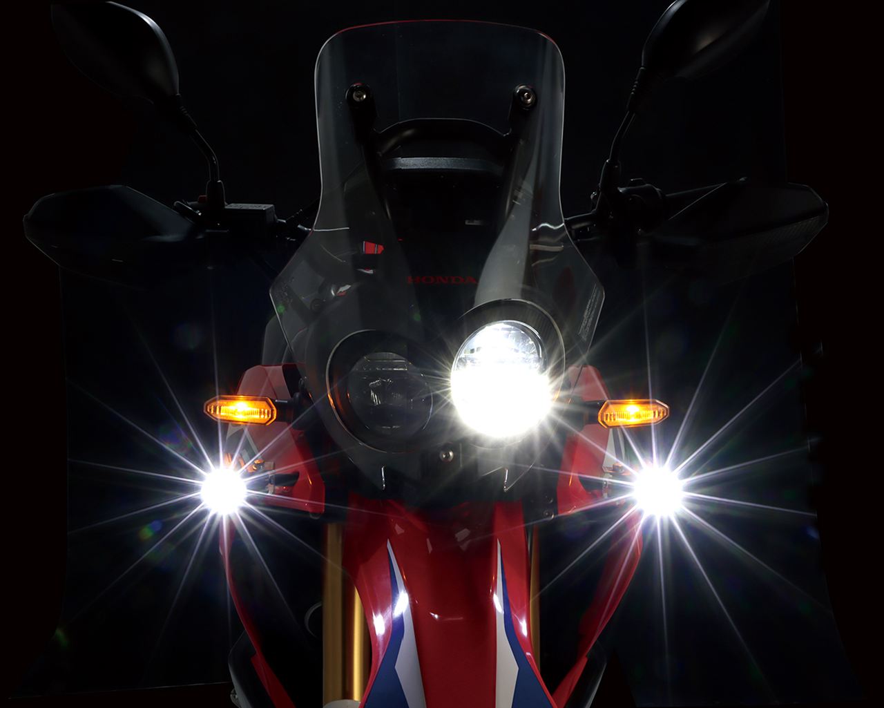 LEDシャトルビームキット クリア CRF250ラリー