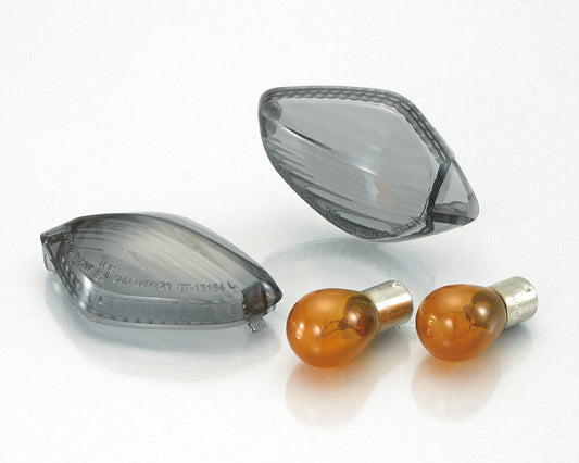 スモークウインカーレンズセット フロント GROM グロム