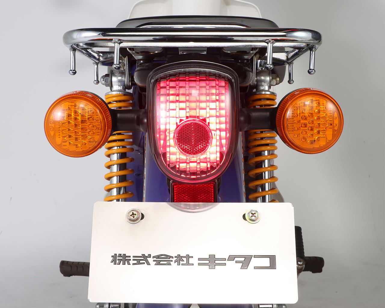 テールレンズセット スモーク ウエッジ球 スーパーカブ50/110等